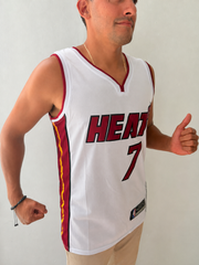 Miami Heat Antetokounmpo #7 White