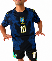 Brazil Neymar #10 Away Set