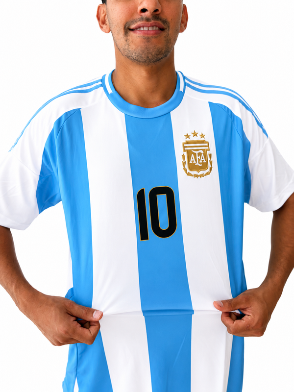 Argentina Messi #10 Home Jersey