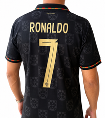 Portugal Ronaldo #7 Pantera Negra Set