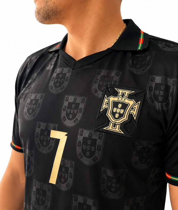 Portugal Ronaldo #7 Pantera Negra Set