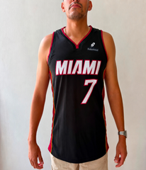 Miami Heat Antetokounmpo #7 Black