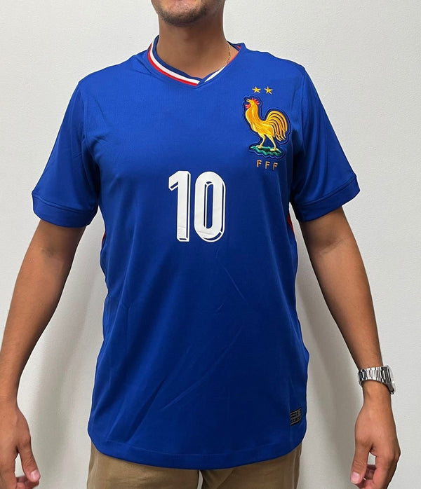 Mbappe #10 France Home Jersey