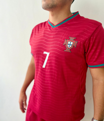 Portugal Ronaldo #7 World Cup Jersey with shorts