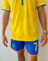 Colombia Luis Diaz #7 World Cup Jersey with Shorts