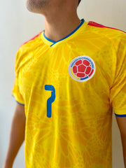 Colombia Luis Diaz #7 World Cup Jersey with Shorts