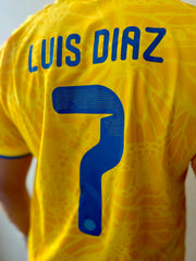 Colombia Luis Diaz #7 World Cup Jersey with Shorts