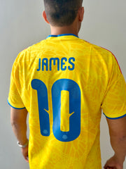Colombia James #10 World Cup Jersey with Shorts
