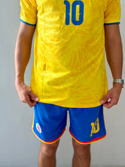 Colombia James #10 World Cup Jersey with Shorts