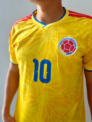 Colombia James #10 World Cup Jersey with Shorts