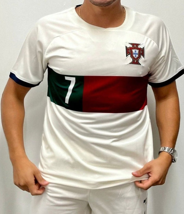 Ronaldo #7 Portugal Home Jersey Kit