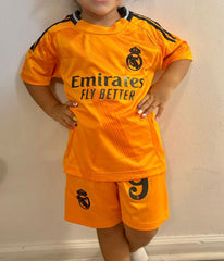 Kids Mbappe #9 Madrid Away Jersey